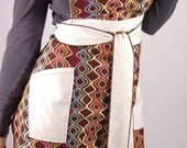 Zany Striped Full Apron