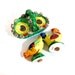 Vintage hen and rooster salt and pepper basket