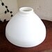 Vintage large Corning milk glass lamp shade