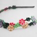 flower chain headband