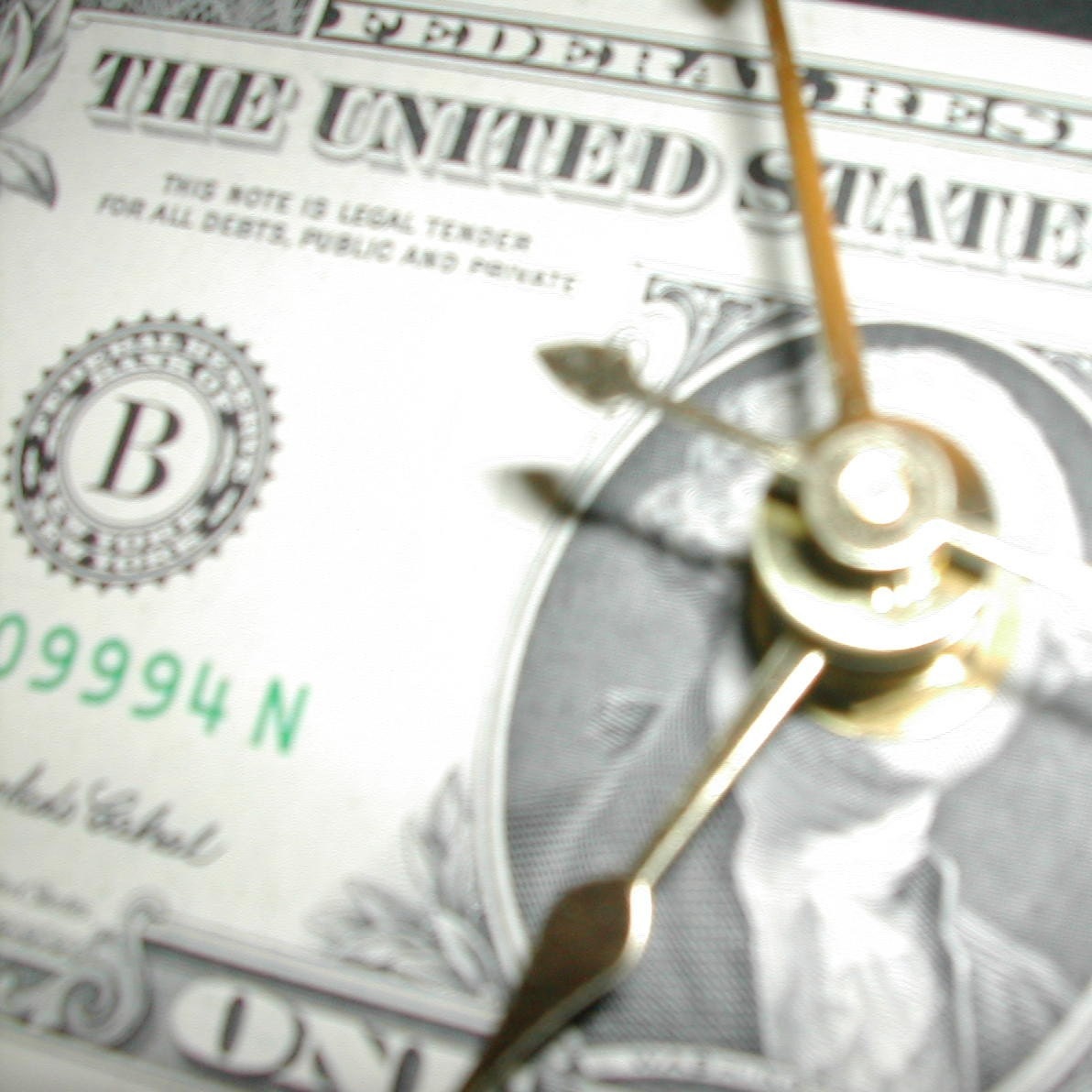 Time is money. . . or is that . . . Money is time . .  Clock