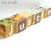 JUMBO Personalized Nursery Wooden Blocks Zoo Safari Animal Wooden Baby Letter Blocks