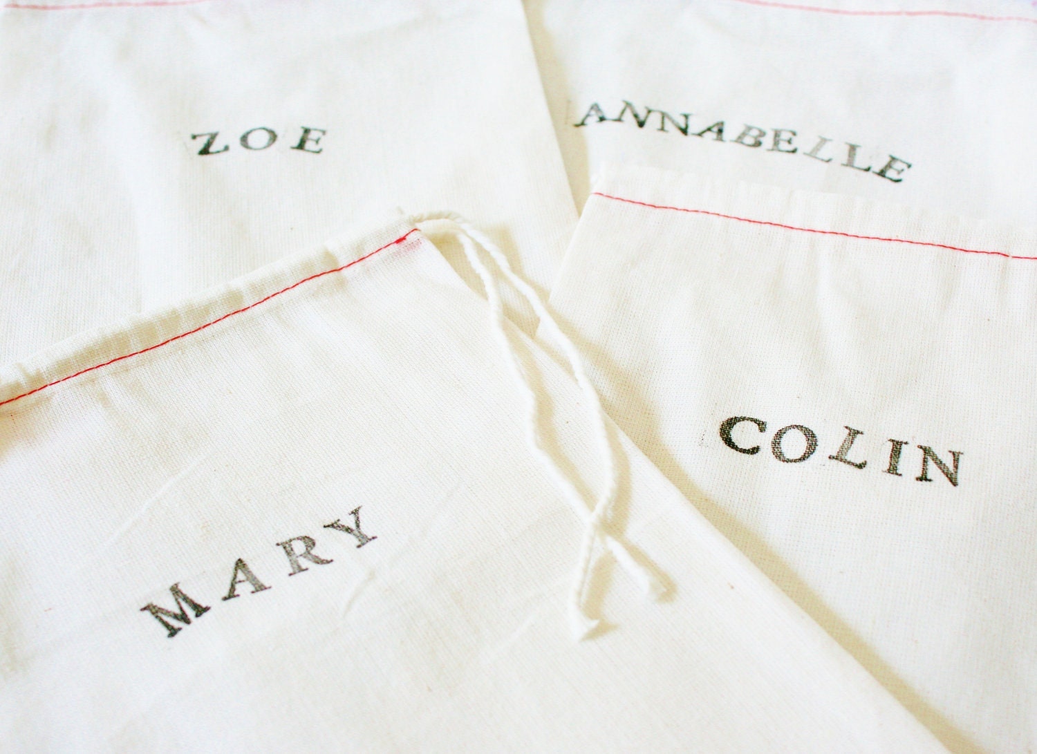 Personalized Drawstring Bag