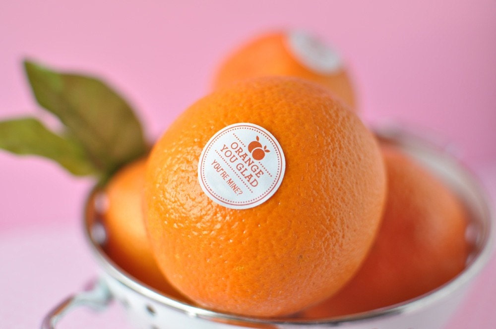 Printable - Naturally Sweet Fruit Stickers