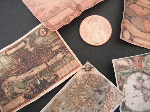 Miniature Antique Maps