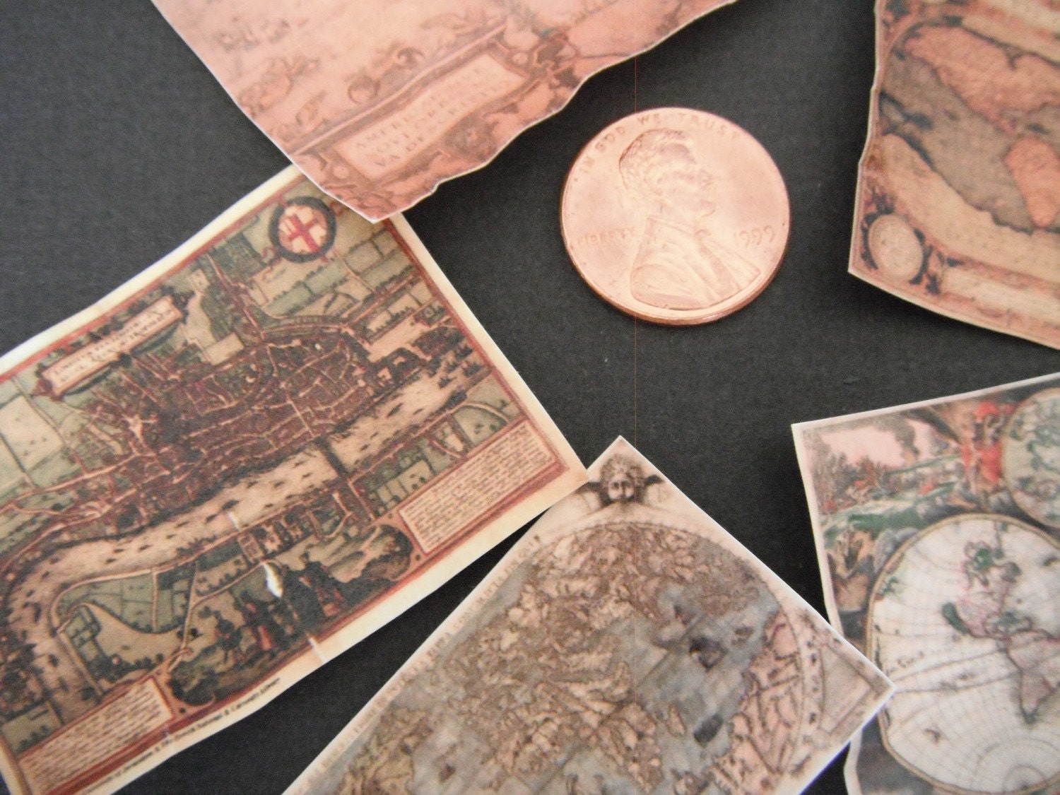 Miniature Antique Maps