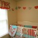 Crib Bedding Set Verona in Rouge Ready to Ship