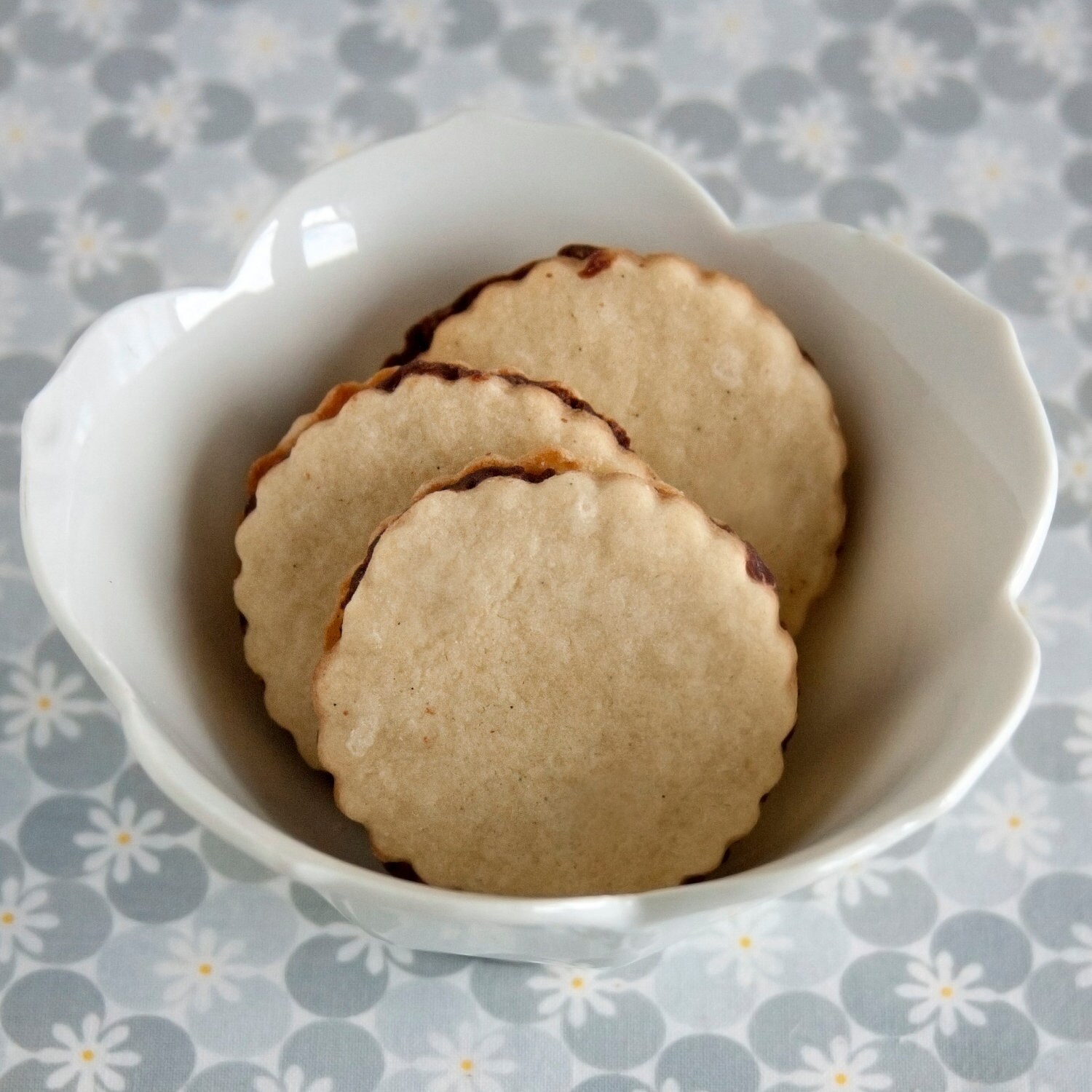 Chocolate Ganache Filled Vanilla Bean Sandwich Cookies 2