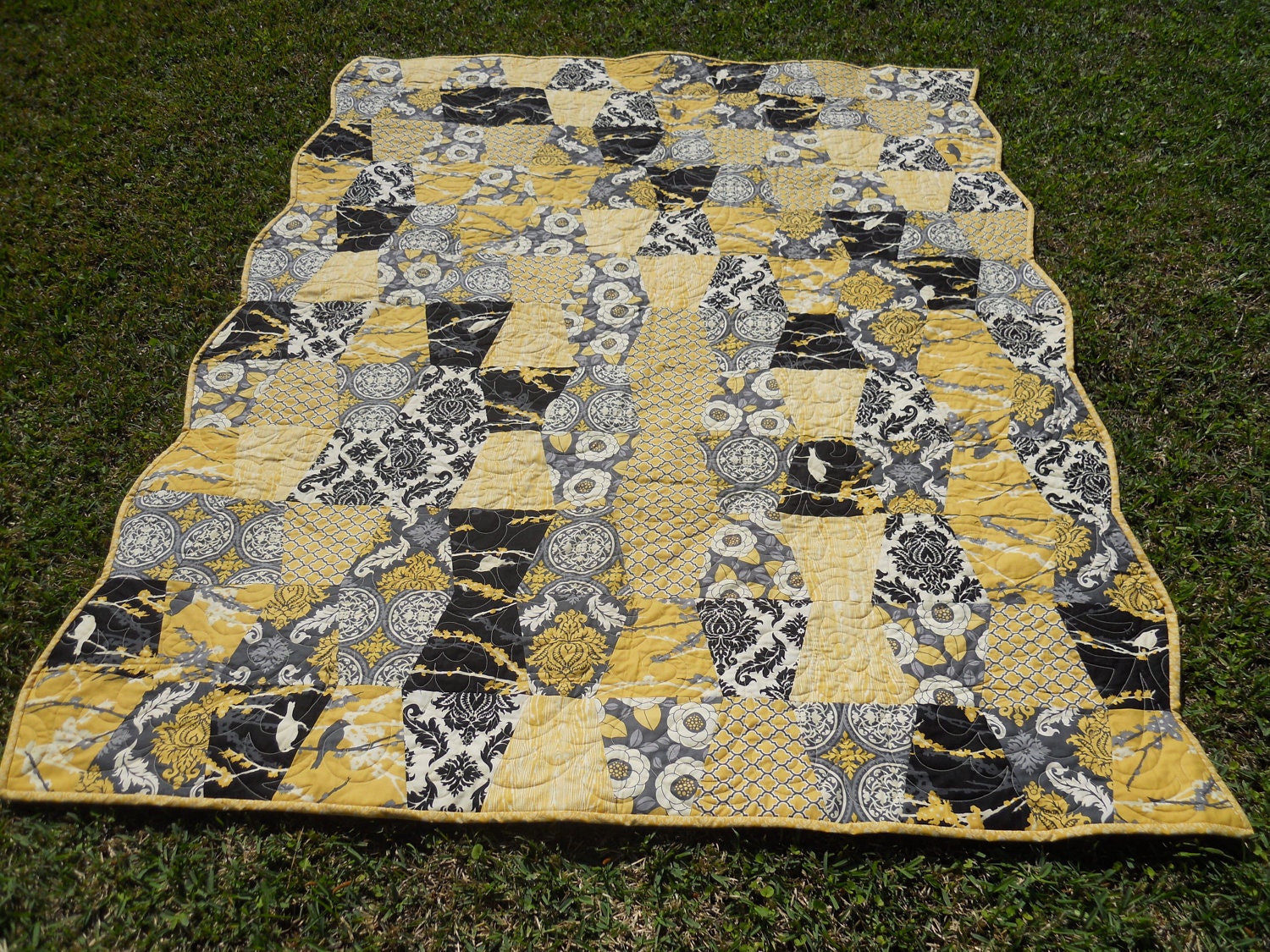 Joel Dewberry Fabric Tumbler's Baby Quilt