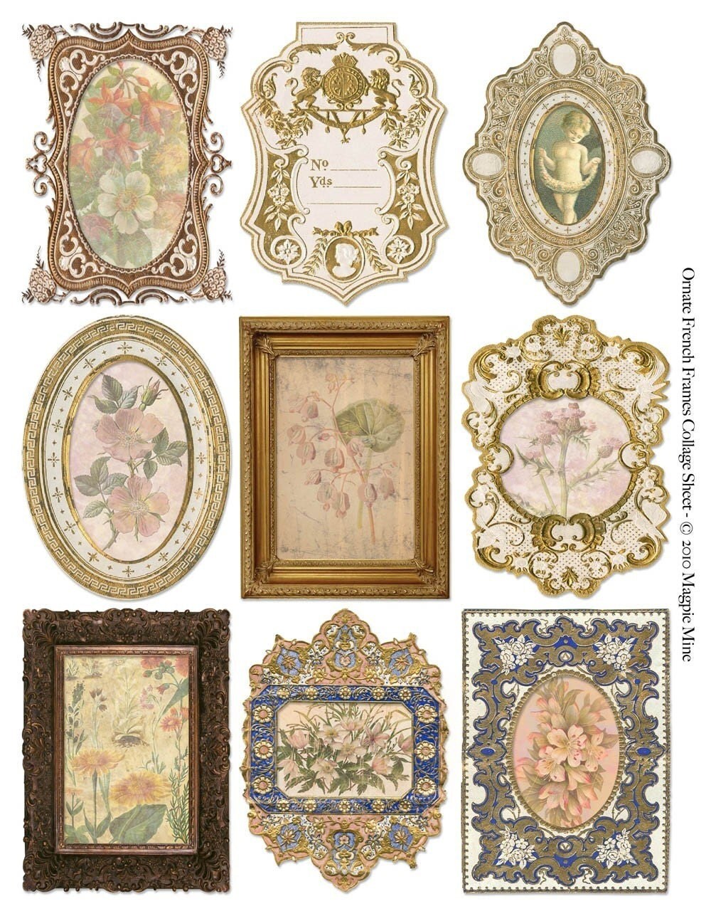 French Picture Frames