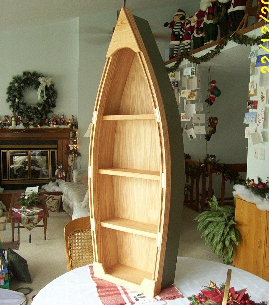 Row Boat Bookshelf Plans