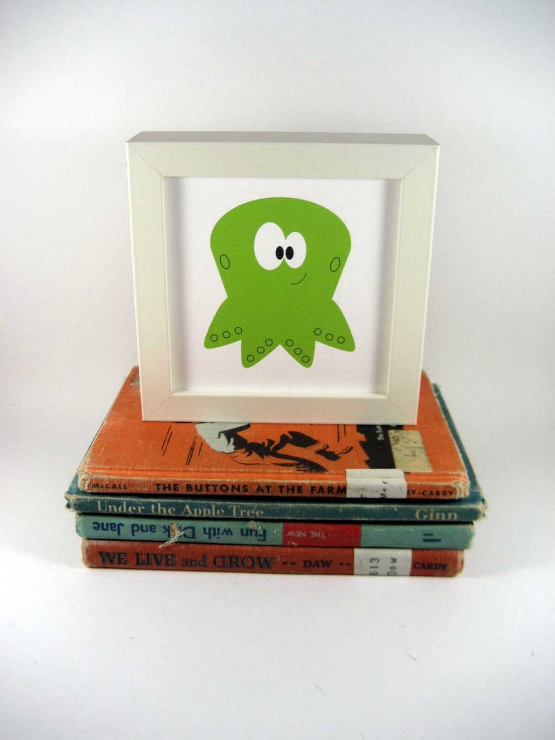 Octopus Print, Childrens Art Print, Kids Wall Art, Nursery Decor, Animal Poster, Ocean Creature