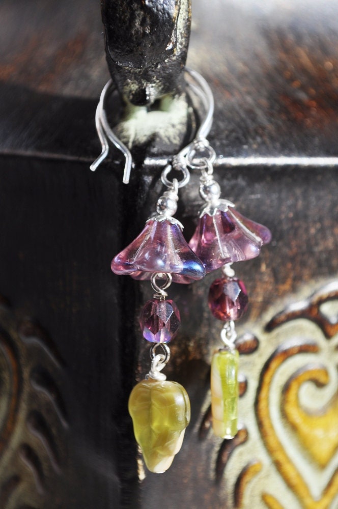 Floral Drop Earrings