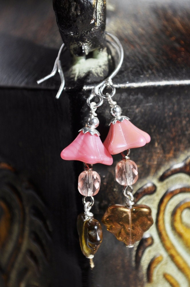 Floral Drop Earrings