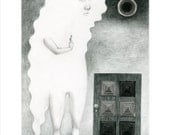 Limited Edition Print A4 size - The door and the key 1/50