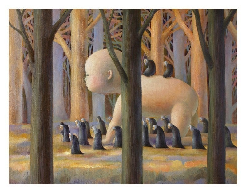 Limited Edition Print 14 x 11 - Forest in February 14/50