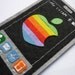 Apple in love felt case for ipod- htc- iphone- cell phone