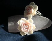 Shell Blossom Ring and Pendant  2pc SET