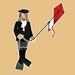 Benjamin Franklin: Inventor magnetic paper doll with kite and other fun inventions