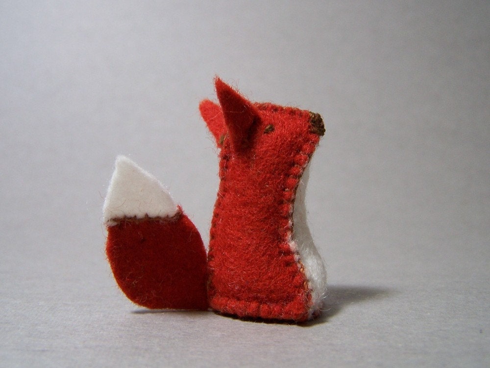 Fox - Tiny Felt Toy Fox