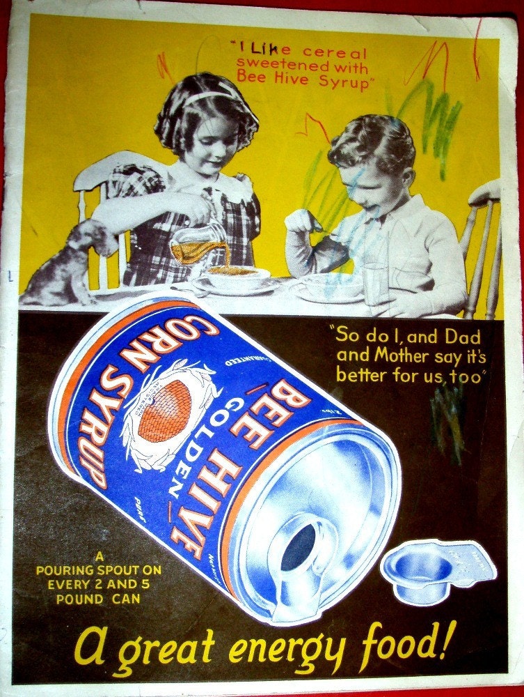 Notebook - Corn Syrup ...