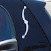 Hearse Landau S Bar/Vinyl Art Car Decal-CHOOSE Any Color