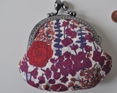Coin Purse - Liberty and Linen - Floral Tana Lawn