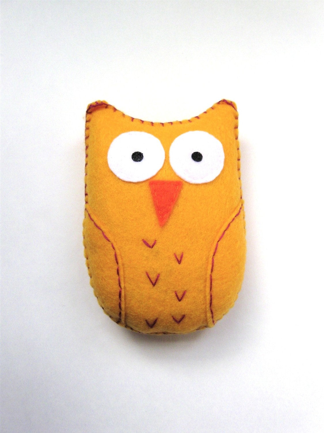 Large Yellow Owl plush toy