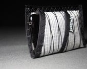 Sailcloth iPhone Wallet Sleeve - White Xply and Black