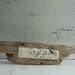 BLACKBIRD & Blackberries Original Encaustic Painting on Driftwood