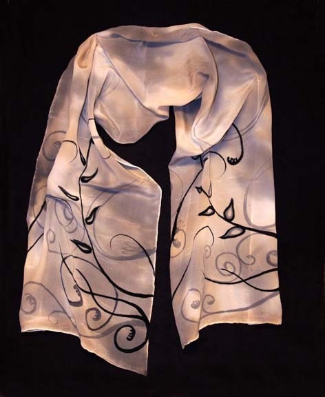 Art Deco scarf