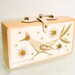 Vintage 60s Enid Collins Gold Roadrunner Box Bag Purse Collins of Texas