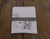 japanese classiky craft log - glassine paper sack - set of 10 - trump cards