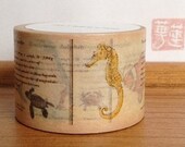 NEW - 2012 A/W mt washi masking tape - sea animals - nemo