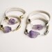 RESERVED FOR Francesca .Amethyst and Rope Bracelet.