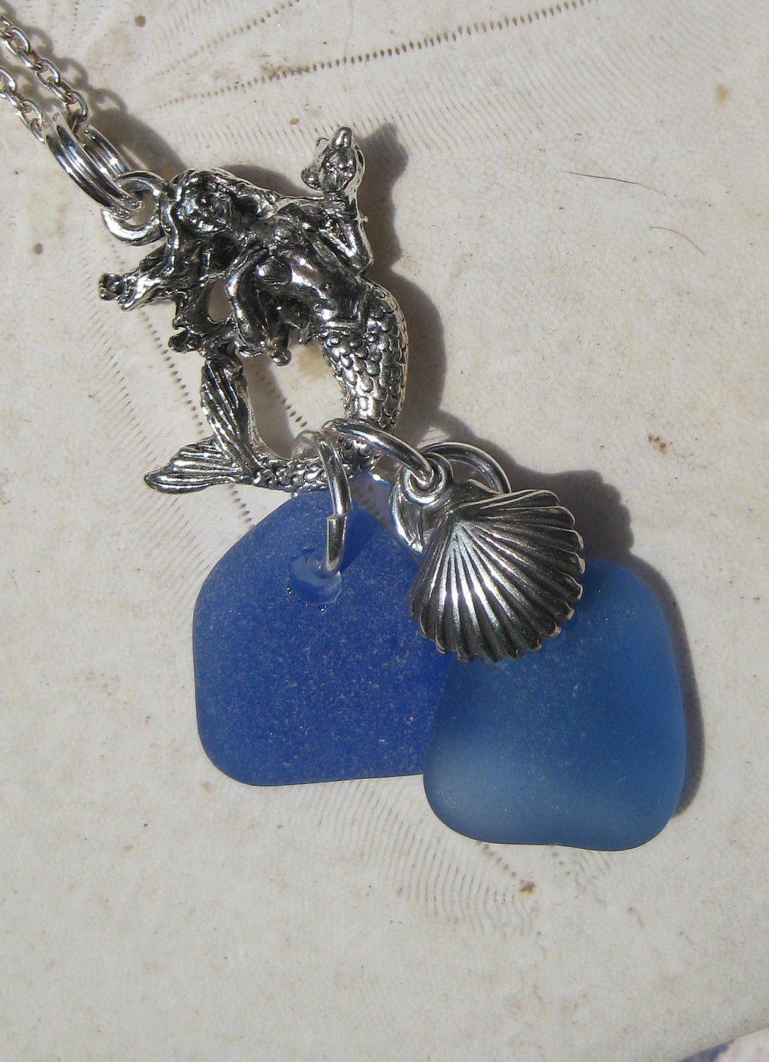 Sea Glass Necklace Mermaids Tears and by MermaidsTearsJewelry