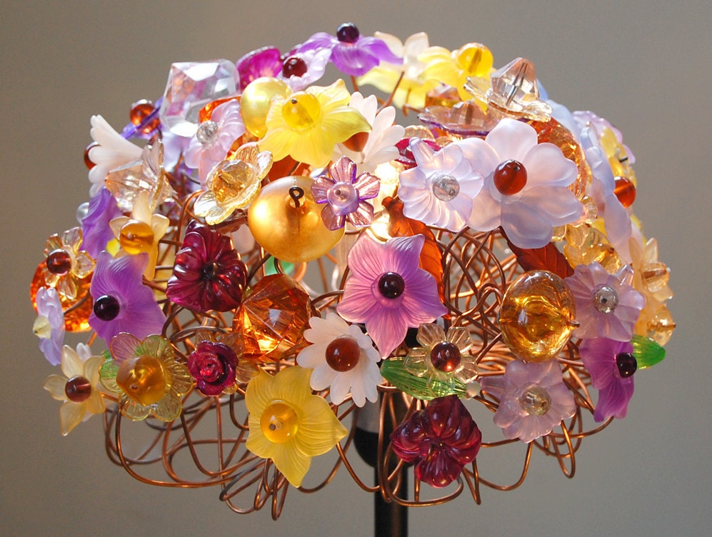 Smiles N' Sunshine Floral Table Lamp