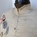Vintage Pearl Necklace Ivory Grey Sterling Silver Dewdrop