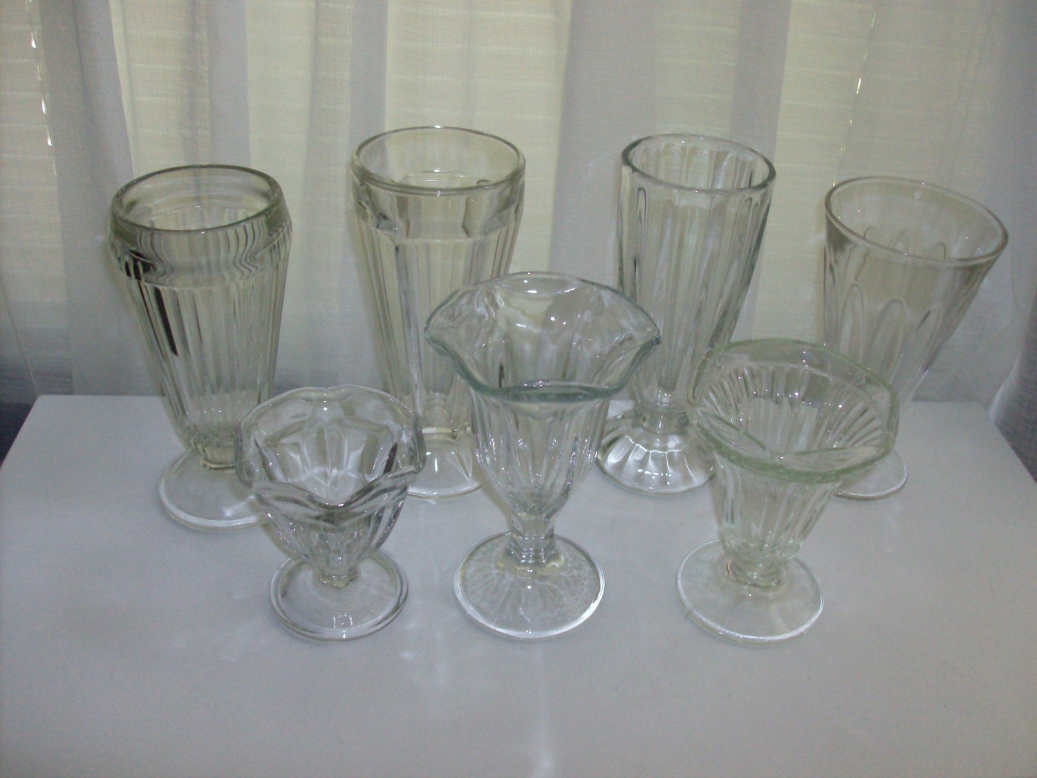 Seven Piece Soda Fountain Collection