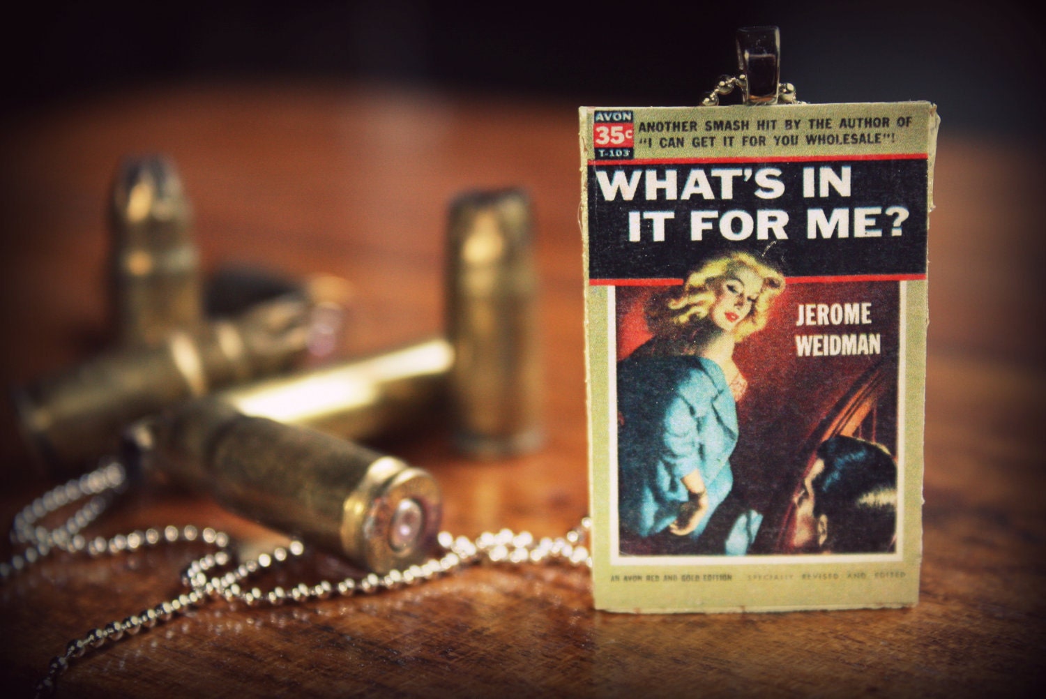Pulp Fiction Pendant- What's in it For Me