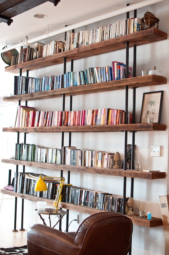 ON SALE - Reclaimed Bookcase - Tribeca Bookcase - Was 7,200 Now 5,700 Dollar