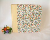 Photo album (12x12 ) Yellow with Florentine
