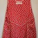 Vintage Red Clover Apron