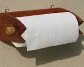Paper Towel Holder, Salmon Design