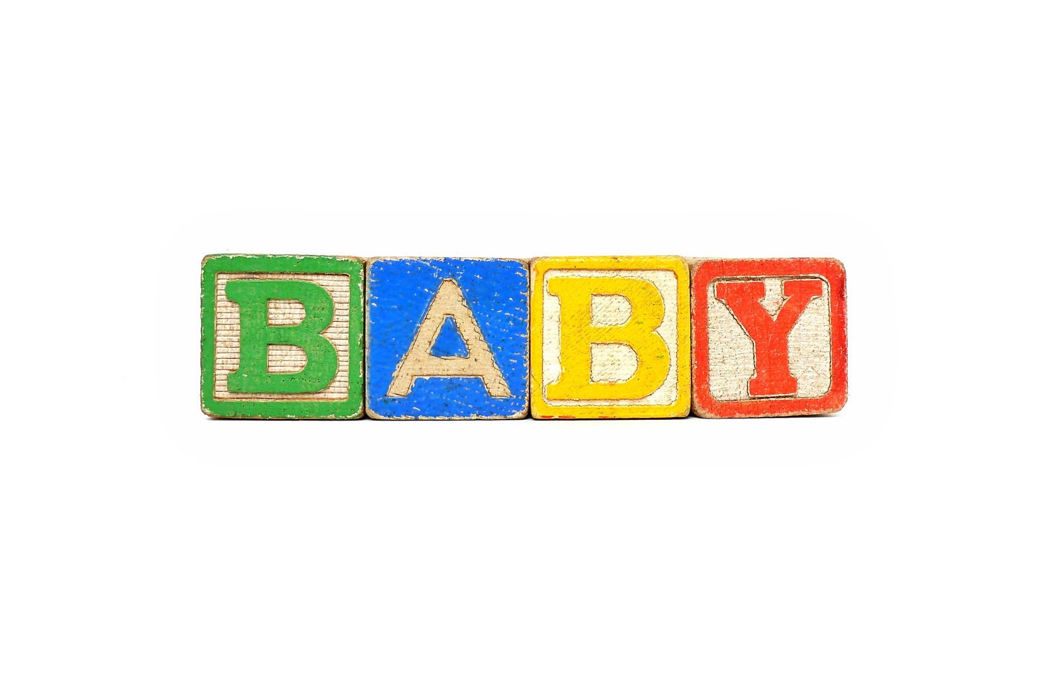 Baby Belly Letter Blocks - Prenatal Maternity Photo Props for Photographer Studio - Vintage Nursery Decor for New Moms