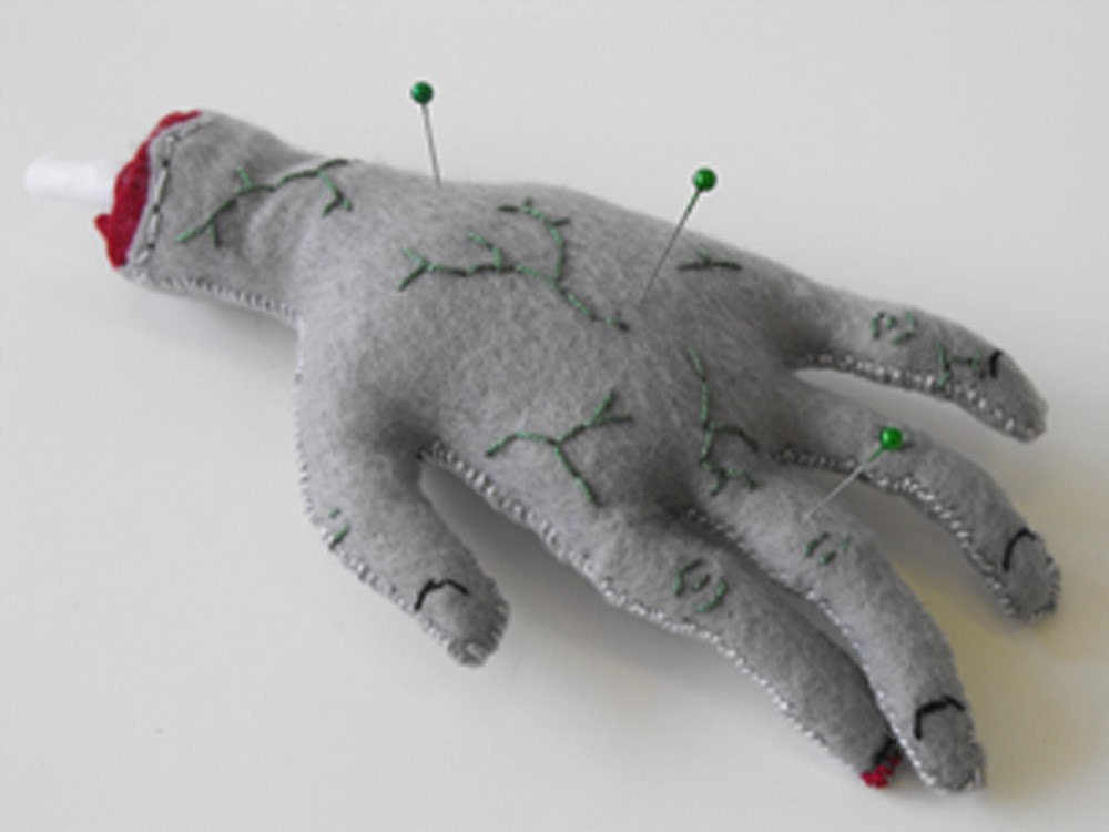 Zombie Hand Pincushion