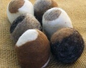 felted soap ball