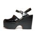 VTG Italian Leather Platform Sandals 8.5