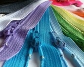 25 Assorted 3 Inch YKK Zippers