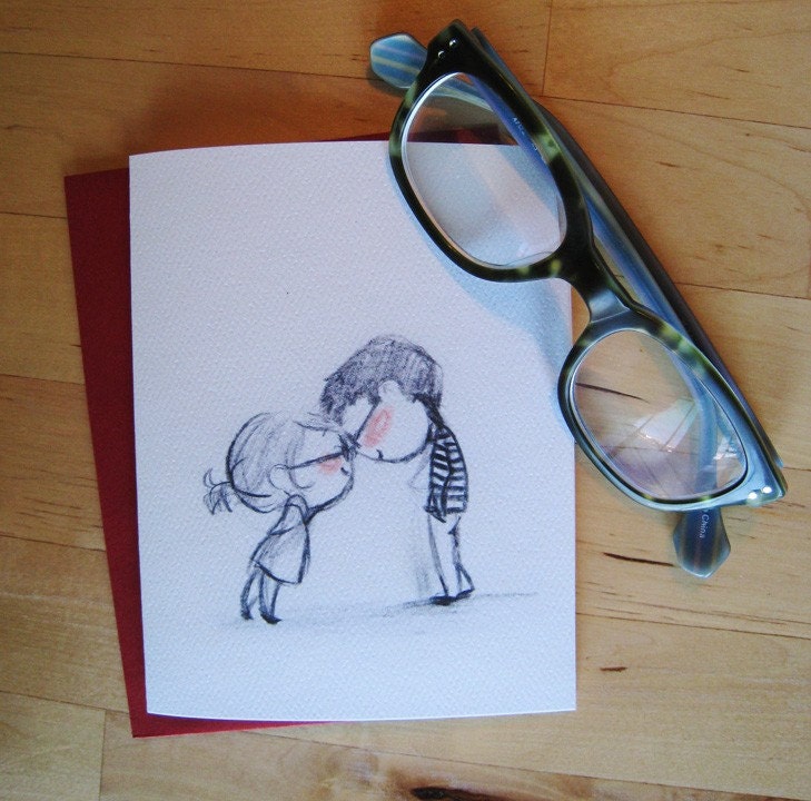 Clink - Greeting Card perfect for anniversary, wedding, saying i love you